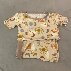 VGUC Little Sleepies ‘Desert Sunrise’ Bamboo Pajama Set